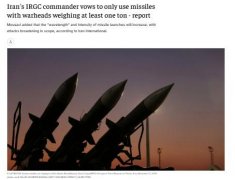 伊朗警告:导弹弹头将更重,发射更频繁,打击范围更大